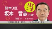 【速報】自民・前職 坂本哲志候補が当選確実　衆議院選挙・熊本3区　|　熊本のニュース｜RKK NEWS｜RKK熊本放送