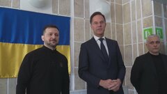 NATOルッテ事務総長　ウクライナ訪問　ゼレンスキー大統領と安全保障や和平交渉について協議| TBS CROSS DIG with Bloomberg