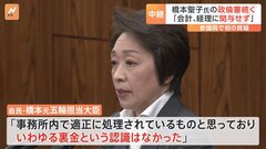 安倍派・橋本聖子氏「会計、経理に一切関わらず」 政倫審で釈明　自民党の裏金事件| TBS CROSS DIG with Bloomberg