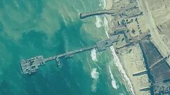 ガザへ支援物資運び入れるための桟橋を海岸に固定　数日中に物資搬入開始へ| TBS CROSS DIG with Bloomberg