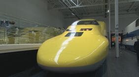 ことし1月に引退した「ドクターイエロー」T4編成の先頭車両　名古屋・港区の「リニア・鉄道館」で一般公開始まる|TBS NEWS DIG
