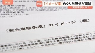 改憲議論が進む「緊急事態条項」とは…“緊急時の国会議員の任期延長”など柱のイメージ案　衆院・憲法審査会で与野党が意見| TBS CROSS DIG with Bloomberg
