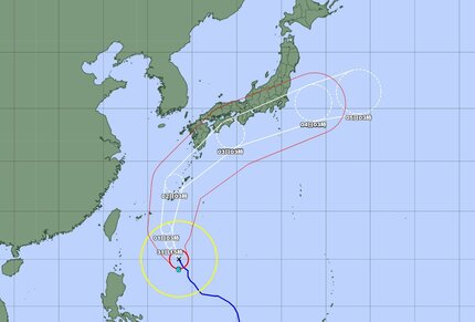 台風6号（チャンミー）】1日から2日にかけ「強い勢力」で沖縄・奄美に