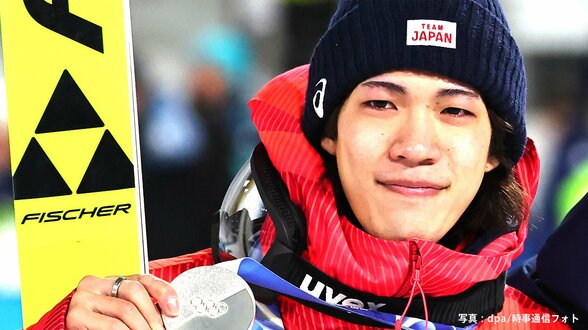 二階堂蓮、涙のラージヒル銀メダル「本当に悔しい」「次は絶対金メダルを取りに」【ミラノ五輪】|TBS NEWS DIG