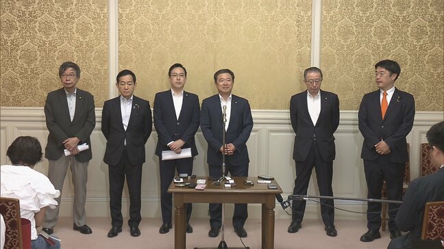 参議院の野党5党、予算委員会の早期開催を藤川委員長に要求|TBS NEWS DIG