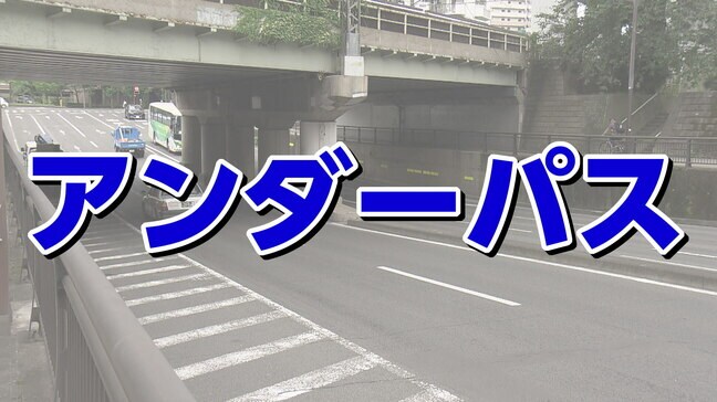 千葉豪雨で車が水没 大雨時に冠水の恐れ「アンダーパス」とは?仙台駅近くの幹線道路にも|TBS NEWS DIG