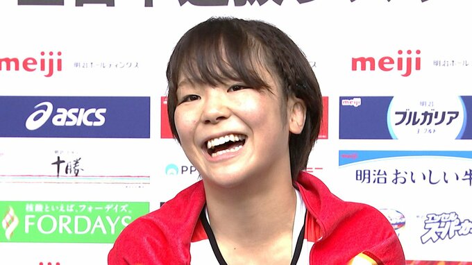 藤波朱理 社会人初Vで153連勝！アジア大会代表内定「もっと高めていきたい」須﨑優衣も快勝【レスリング】|TBS NEWS DIG