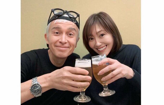 【globe】　KEIKO＆マーク・パンサー　「新年会ょ」　乾杯２ショットに反響　「二人ともいい顔してる〜❤」|TBS NEWS DIG