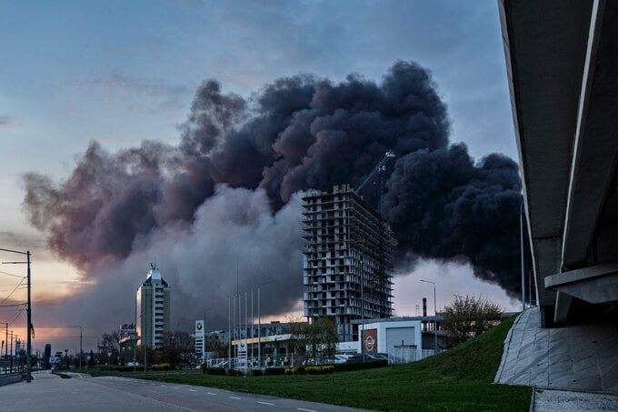 ロシアがウクライナに今年最大級の攻撃、主要都市で15人以上が死亡