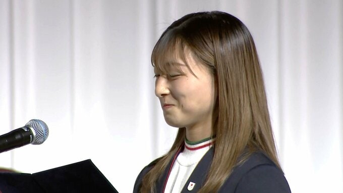 坂本花織、結団式で決意表明「“お笑いキャラ”として呼ばれていますが、、TeamJAPANの心を一つに」【ミラノ・コルティナ五輪】|TBS NEWS DIG