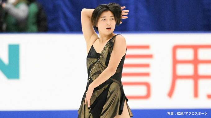 坂本花織はSP2位発進！住吉が自己ベストで3位、カナダ大会優勝の渡辺9位、首位は韓国のキム【NHK杯】|TBS NEWS DIG