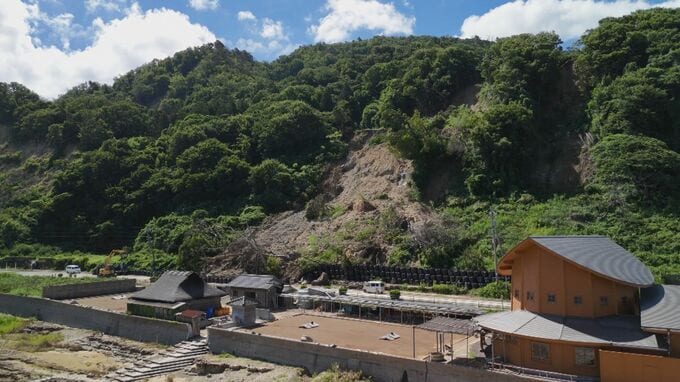 国道249号 大雨で土砂崩れ 道の駅「すず塩田村」近くで当面通行止めへ 中屋トンネルなどは解除　|　石川県のニュース｜MRO北陸放送