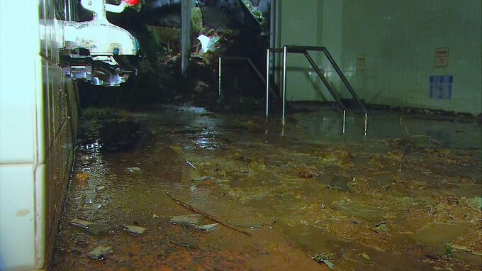 「日本一黒いモール温泉」に土砂流入「死傷者が出るところだった…」東北温泉・温泉施設の営業を当面休止に　宿泊は営業継続　|　青森のニュース│ATV NEWS│青森テレビ