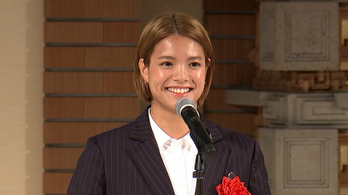 阿部詩「すごく落ち込み前を向けない時期もあった」パリ五輪振り返る【服部真二賞・授賞式】|TBS NEWS DIG