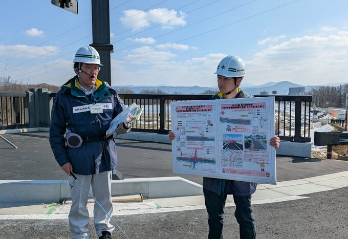 3月3日から盛岡「杜の大橋」が大規模な通行切替　駅西側⇔盛南地域で片側一車線の通行に　4車線化工事は8月下旬に完了見込み|TBS NEWS DIG