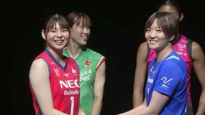 バレーボール・NEC山田二千華キャプテン「リーグを通して成長していきたい」【SVリーグ女子10日開幕】|TBS NEWS DIG