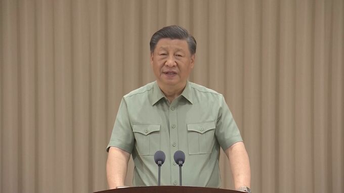 中国・習国家主席 台湾統一に意欲「戦争に勝つ能力向上を加速せよ」|TBS NEWS DIG