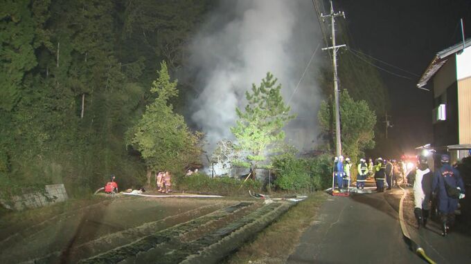 【速報】出雲市で民家火災　高齢男性が救急搬送|TBS NEWS DIG