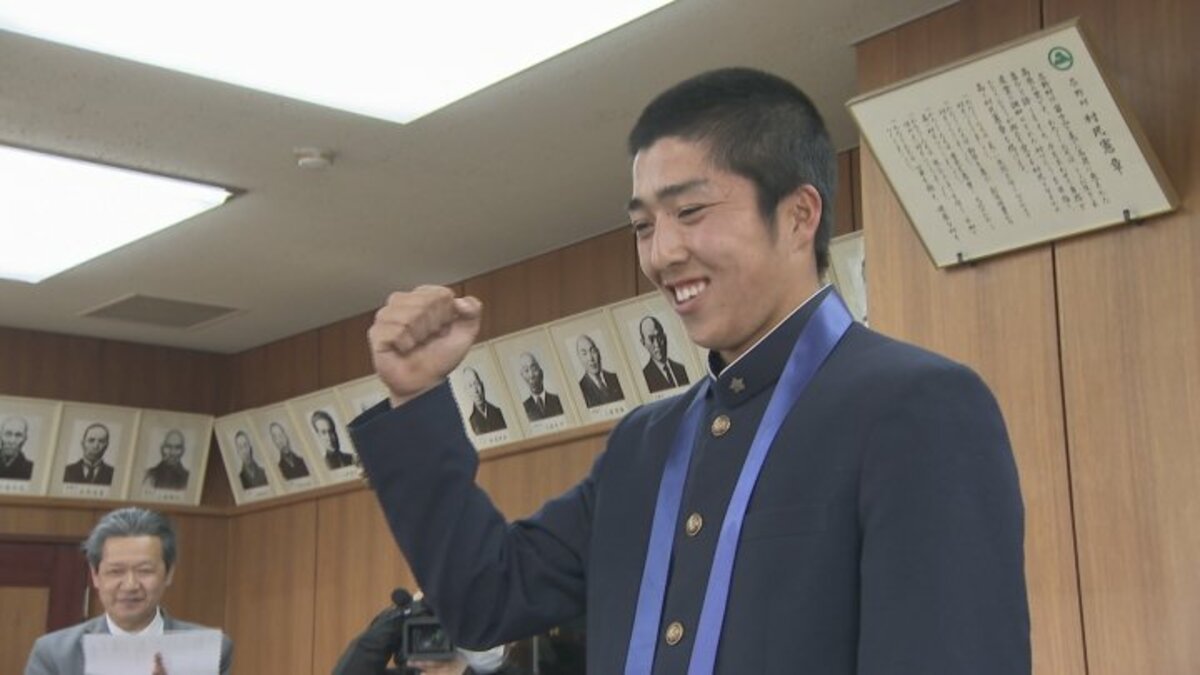 地元の応援が大きな力に」センバツ初優勝 山梨学院高校・大森選手が