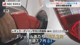 【長崎】ガソリン価格 前の週から7円あまりの値下がり|TBS NEWS DIG