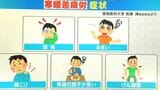 その頭痛・けん怠感は「寒暖差疲労」では?きょうからできる対策 10日朝と昼の気温差は名古屋で15度 岐阜・高山市では24度超 | 名古屋・愛知・岐阜・三重のニュース【CBC news】 | CBC web