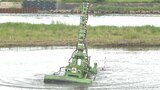 日本にわずか5台 “水中ブルドーザー” 工事現場見学の高校生がICT活用の魅力実感 大分 | 大分のニュース|OBS NEWS|大分放送