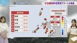 【長崎天気】熱中症警戒アラート9日連続発表 雲が広がりムシムシ|TBS NEWS DIG