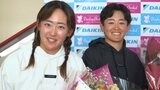 ダイキンオーキッドレディス 3連覇かかる岩井千怜と明愛の姉妹が沖縄入り 3連覇は「自分にしか味わえないこと」と自信|TBS NEWS DIG