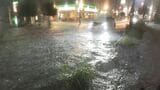 道路が冠水して川のように…鹿児島県で1時間89ミリの猛烈な雨 線状降水帯発生のおそれ|TBS NEWS DIG