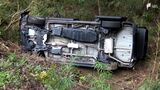 「目の前で車が転落した」乗用車が道路から5メートル下の沢に転落、2人がけが=静岡・掛川市 | 静岡のニュース | SBSNEWS | 静岡放送