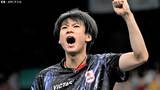 卓球・戸上隼輔「自分自身でもヒヤヒヤした」逆転勝利で16強 ! 次戦は韓国のエースと激突【パリ五輪】|TBS NEWS DIG