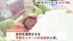 1位は「蒼くん」「凪くん」と「陽葵ちゃん」2022年生まれ子どもの名前ランキング　平和なイメージが人気　“ジェンダーレス”意識も| TBS CROSS DIG with Bloomberg