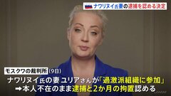 ロシアの裁判所 故ナワリヌイ氏の妻の逮捕認める決定 本人不在のまま| TBS CROSS DIG with Bloomberg