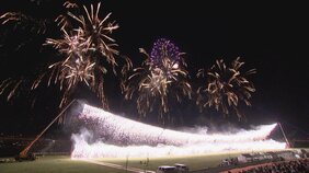 「足立の花火」3年ぶり開催　1時間に約1万3000発が打ち上がる“超高密度”　東京・足立区の荒川河川敷|TBS NEWS DIG