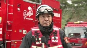 「たばこの投げ捨ては厳禁」大規模林野火災の対応訓練 秋季全国開催予防運動 愛媛|TBS NEWS DIG