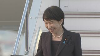 【速報】高市総理がアメリカから帰国　日米首脳会談終え　野党“帰朝報告”要求| TBS CROSS DIG with Bloomberg