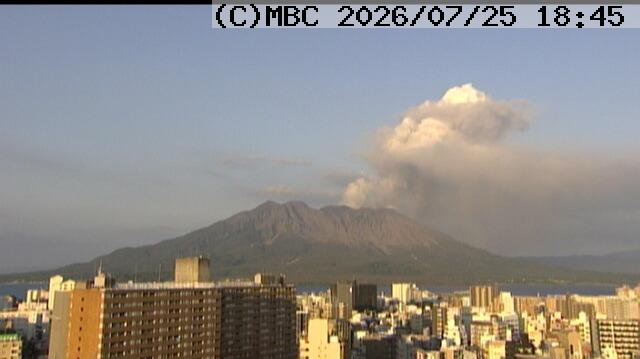 桜島が連続噴火　噴煙の高さ1900m【きょう・あすの降灰予報】鹿児島|TBS NEWS DIG