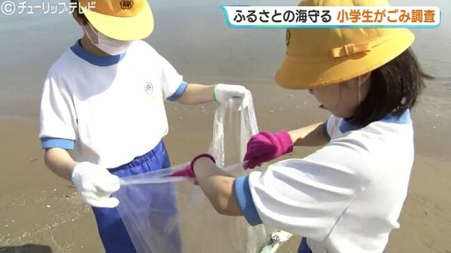 「中国語の紙が…」小学生がごみの漂流調査 富山・高岡市の海水浴場 環境保全への理解深める|TBS NEWS DIG