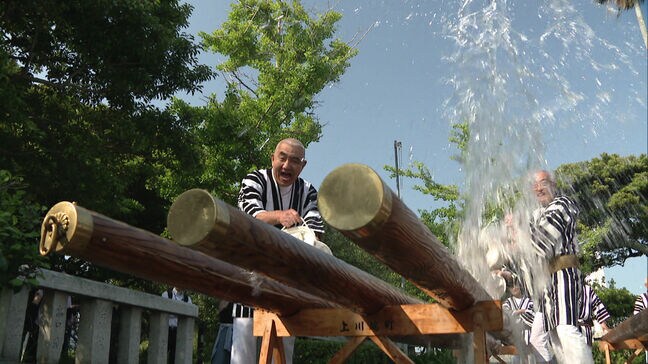 博多祇園山笠 八番山笠 棒洗い神事 |TBS NEWS DIG