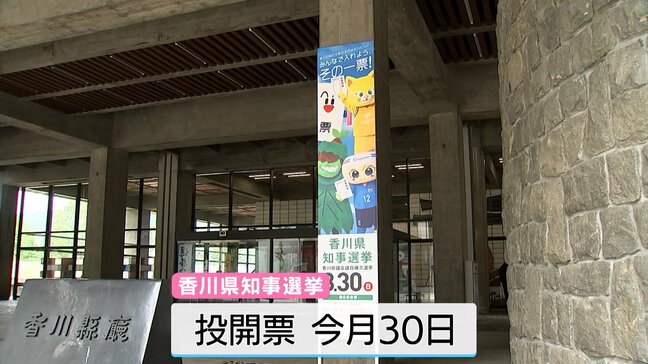 香川県知事選挙 候補者4人の主張① 「 訴えたいこと」「少子化対策」 8月30日投開票|TBS NEWS DIG