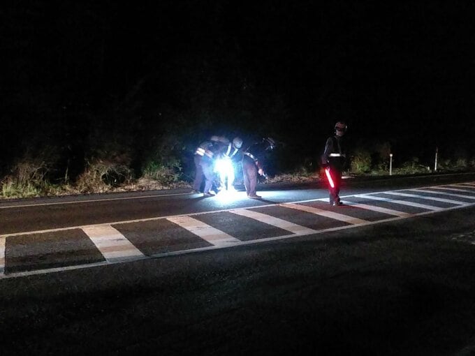 午前2時前の国道 道路上にいた男性が軽トラックにはねられ重傷　山口・山陽小野田市|TBS NEWS DIG