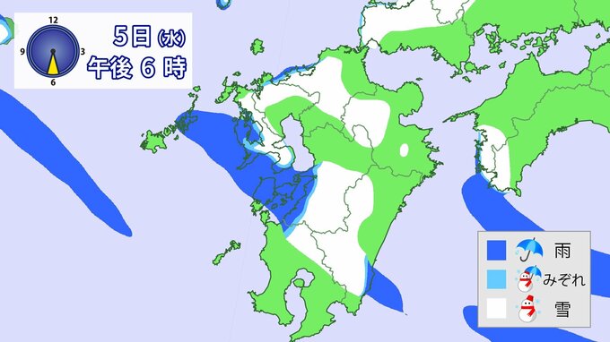 【大雪情報】福岡は山地で２０センチ、平地で１０センチの降雪予想　山口･福岡･佐賀･長崎･大分･熊本･宮崎･鹿児島　10日（月）までの雪をシミュレーション　7日（金）8日（土）も雪に警戒を　|　福岡のニュース｜RKB NEWS｜RKB毎日放送