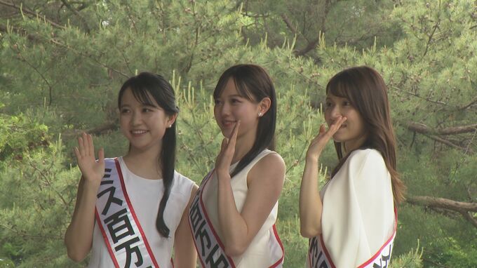「ミス百万石」はこんな人 もうすぐ百万石まつり 百万石行列に華を添える3人　|　石川県のニュース｜MRO北陸放送