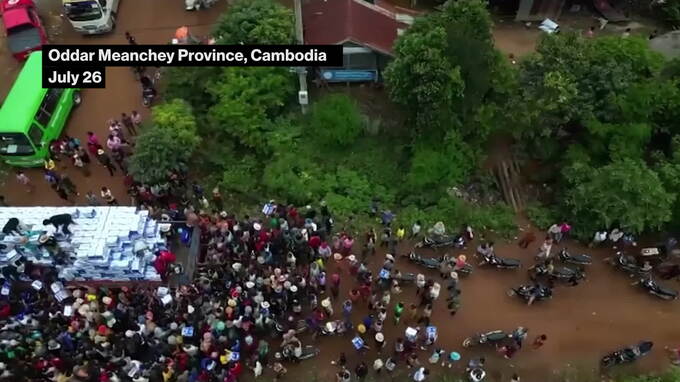 タイ・カンボジア首脳、28日にマレーシアで会談－衝突巡り和平協議