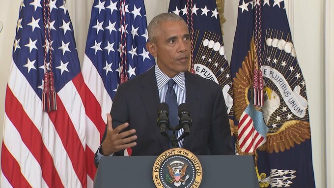 アメリカ大統領選挙 バイデン大統領の撤退論 オバマ元大統領も「真剣に検討すべき」 ワシントン・ポスト報道