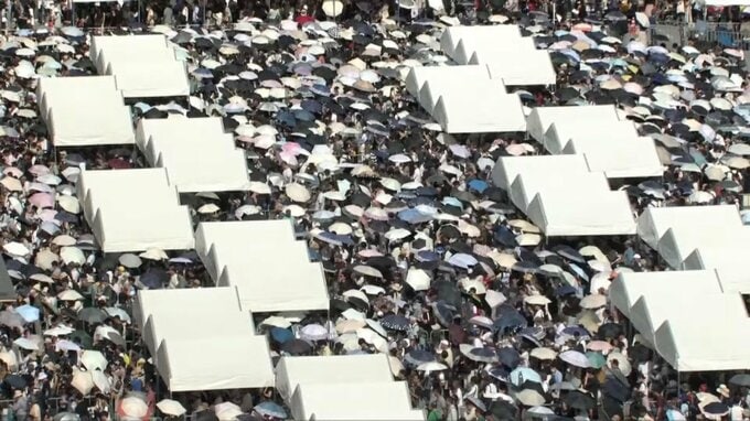 【駆け込み万博】閉幕まで17日！きょうも会場前は入場待ちの列で「ぎっしり」未使用チケットの「交換」開始も27日は既に「受け付け終了」|TBS NEWS DIG