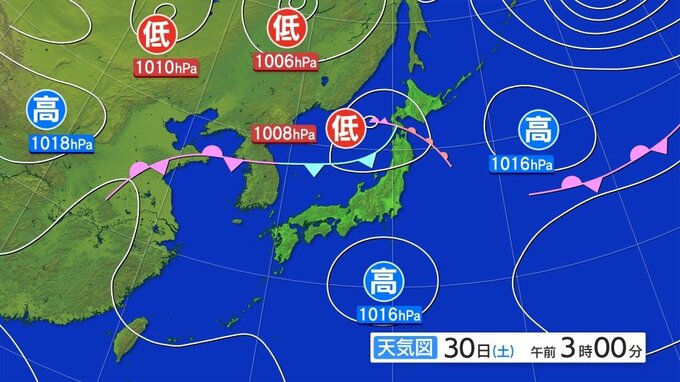 雷を伴って激しい雨が降り、大雨となる所がある見込み　大雨と雷及び突風に関する東北地方気象情報|TBS NEWS DIG