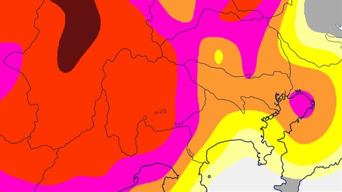 【関東甲信】25日夜遅くにかけてと26日午後　雷を伴った激しい雨や非常に激しい雨の降る所が　警報級の可能性も　【雨と風のシミュレーション・発雷確率】　|　山梨のニュース | ＵＴＹテレビ山梨
