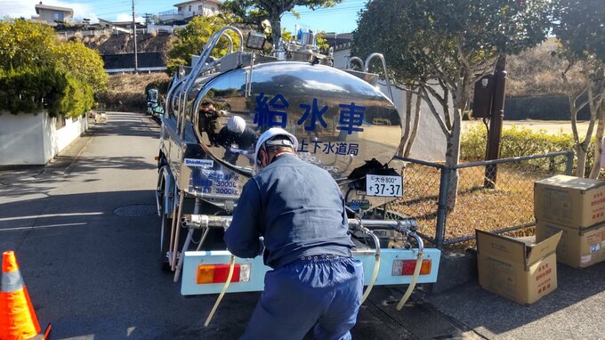 大分市で水道水の断水や濁り水が発生　水道管凍結で約2000世帯に影響　|　大分のニュース｜OBS NEWS｜大分放送