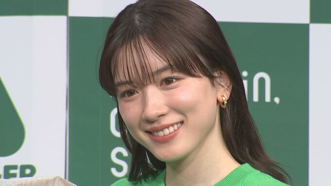 【永野芽郁】新チャレンジ発表も赤面 新入社員との間に温度差が ”皆さんを見習ってもっと頑張ります！”|TBS NEWS DIG